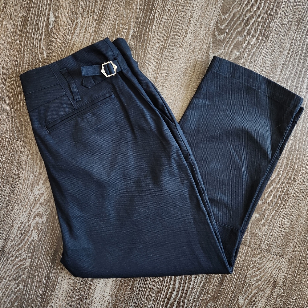 STAMPD Mens Black Cropped Ankle Pants With Waist Adjusters Size 32 NWT - Picture 6 of 16